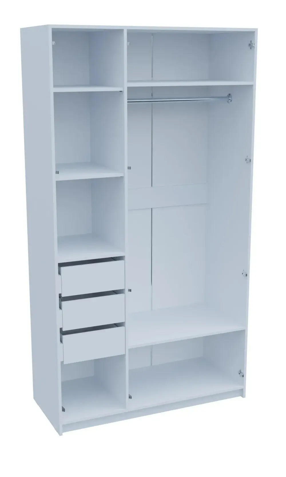 Ольга 6 Шкаф 3-х дв.с 3-мя ящиками