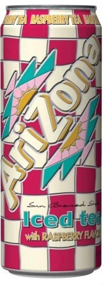 Напиток ARIZONA Iced Tea with Raspberry Flavor 0.680 л. - Ж/б (24 шт.)