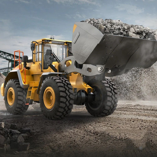 Радиоуправляемый погрузчик бульдозер Double eagle Volvo L260H 1:16 , E592-003