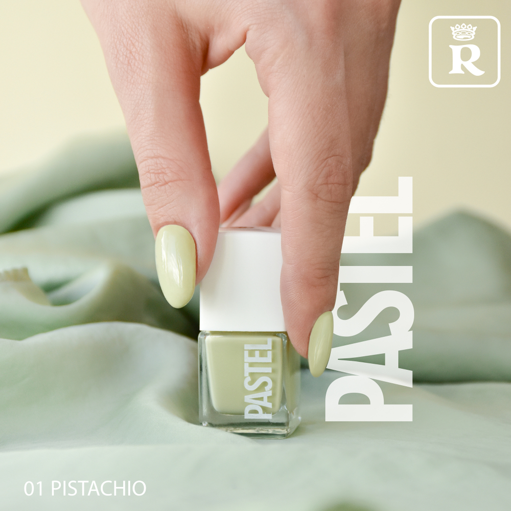 Relouis Лак для ногтей PASTEL тон 01 Pistachio 15 мл