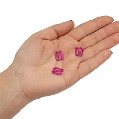 Крючок для бретели фуксия 10 мм