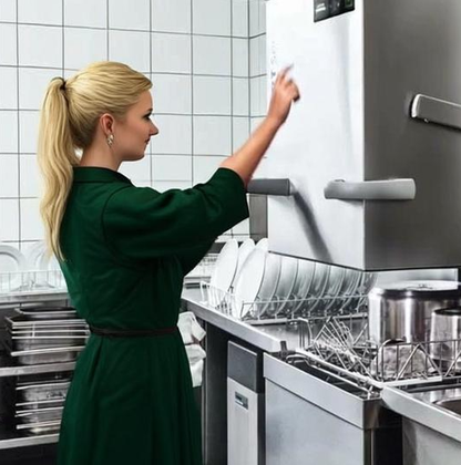 Машинная мойка посуды (ПММ, станции дозации)