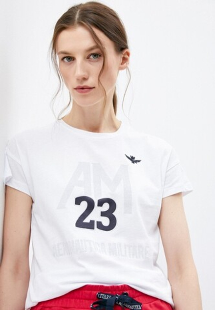 Футболка жен. AERONAUTICA 1871 белый