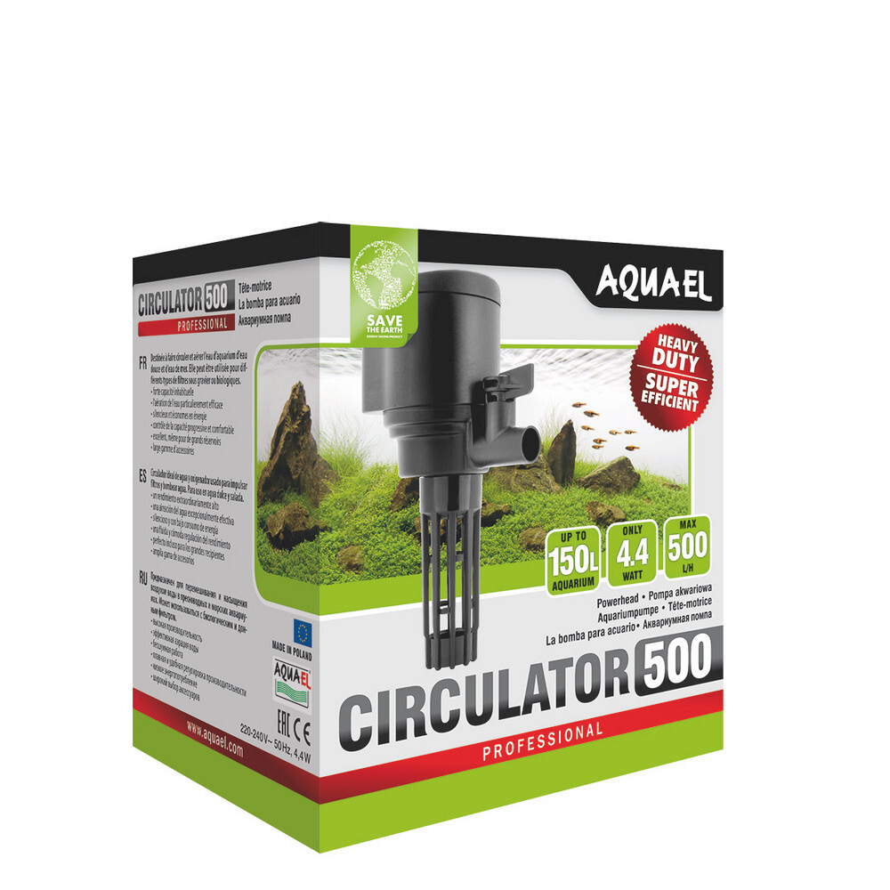 AQUAEL CIRCULATOR 500 Помпа внутренняя 500 л/ч, до 150 л
