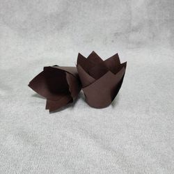 Форма бумажная тюльпан для капкейков / маффинов 5х8 см