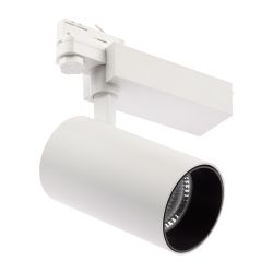 Трековый светильник трехфазный ЭРА SТR-30-36-40K-W40 узкий луч 4000K белый