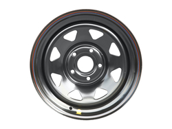 Диск усиленный VW Amarok стальной черный 5x120 7xR16 d65.1 ET+20 (треугольник мелкий)