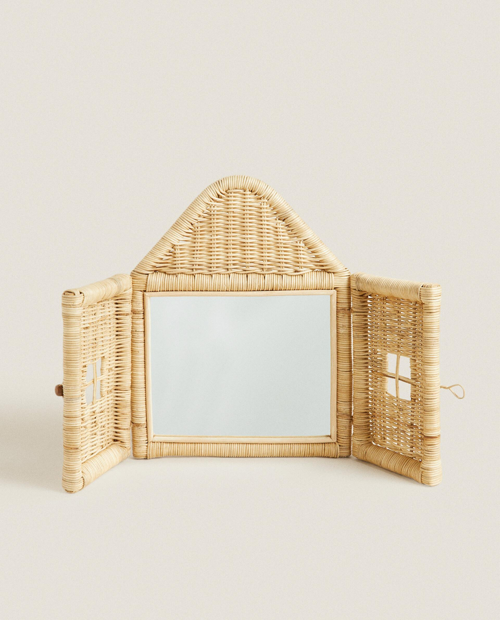 Зеркало Zara Home, 47х36х8 см, ротанг, 6693/106