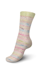 Пряжа Regia Cotton Color (02479/Шлепанцы), 72% хлопок, 18% полиамид, 10% полиэстер, 100г/420м