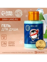 Гель для душа URAL LAB, 100 мл, аромат мятной жвачки, Новый