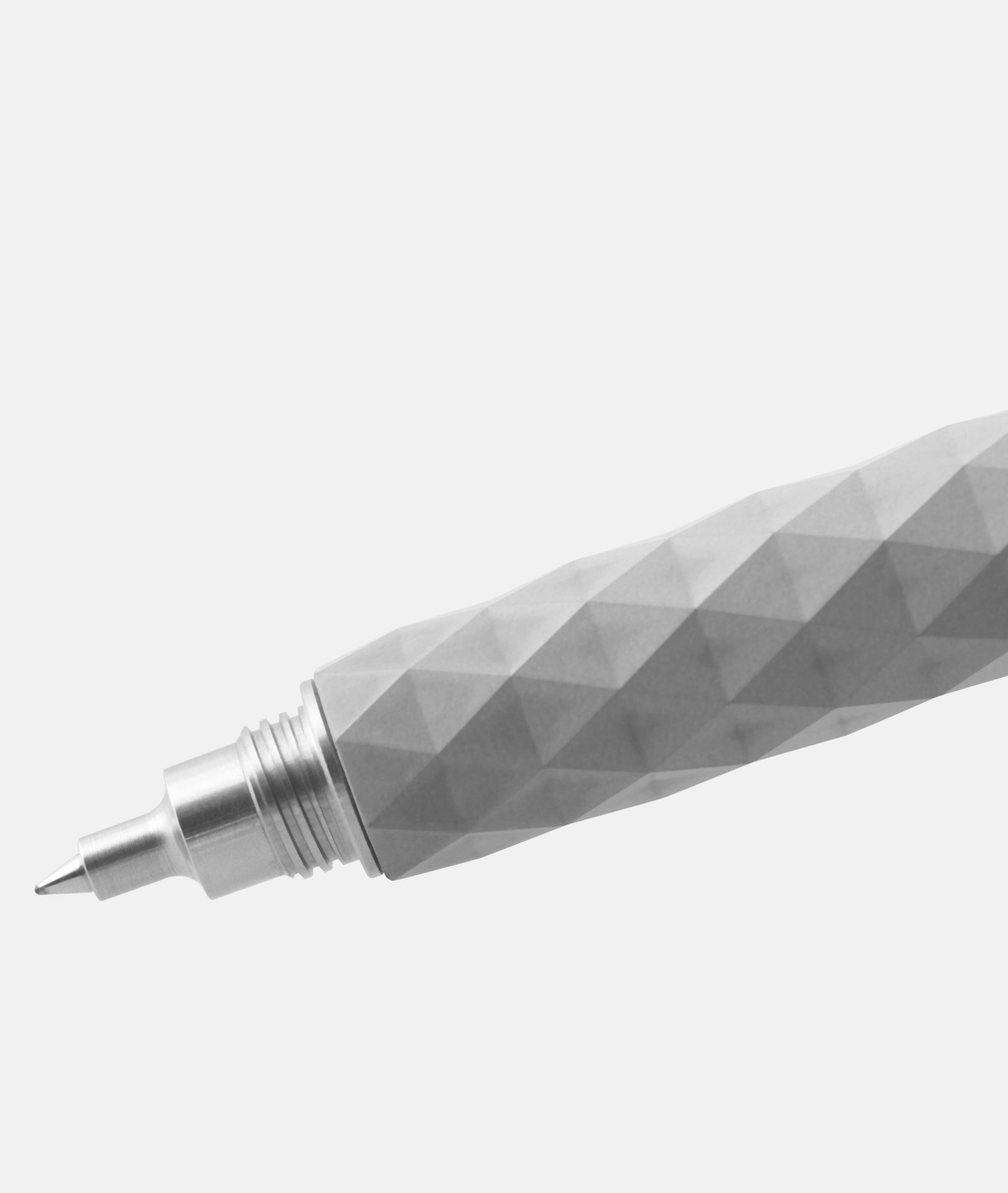 Polygon Rollerball Pen Gray — ручка-роллер из бетона