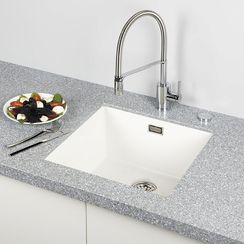 Мойка SCHOCK Brooklyn 50 Cristalite 456х456 (подстольный монтаж) лунный камень