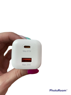 Зарядное устройство Fast Charge 67W + USB+ кабель 5.5A для android