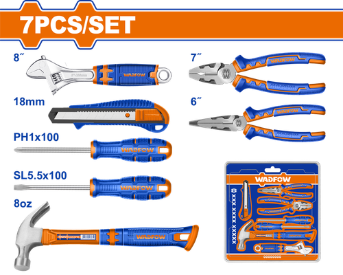 Набор инструмента 7 шт (5/10) WADFOW WHS5307