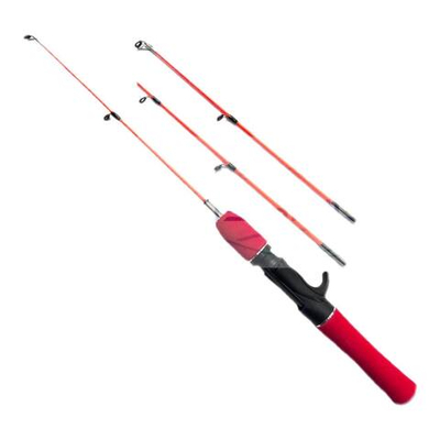 Удочка зимняя красная 70 см