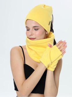 Митенки женские из футера с начесом