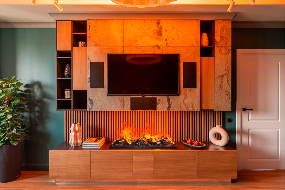 Очаг Dimplex  Cassette 1000 PS PROJECT LOGSET DUAL (с дровами)