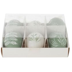GAEM Набор из 6-ти изделий декоративных подвесных "Яйцо" (3,5*5,5), L15 W13 H5 см