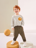 Лонгслив для мальчика Next 642-808, 3 шт., Белый, Фиолетовый, Зеленый