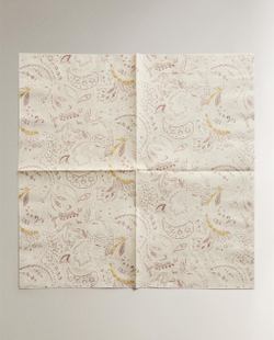 Бумажные салфетки Zara Home, бежевый, 20 шт., 1207/022
