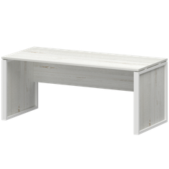 Стол руководителя НТМ-180 Сосна винтер/Белый 1800x800x750 Аргентум-М