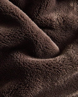 Zara Home - Флисовый плед, коричневый, 240x260 см