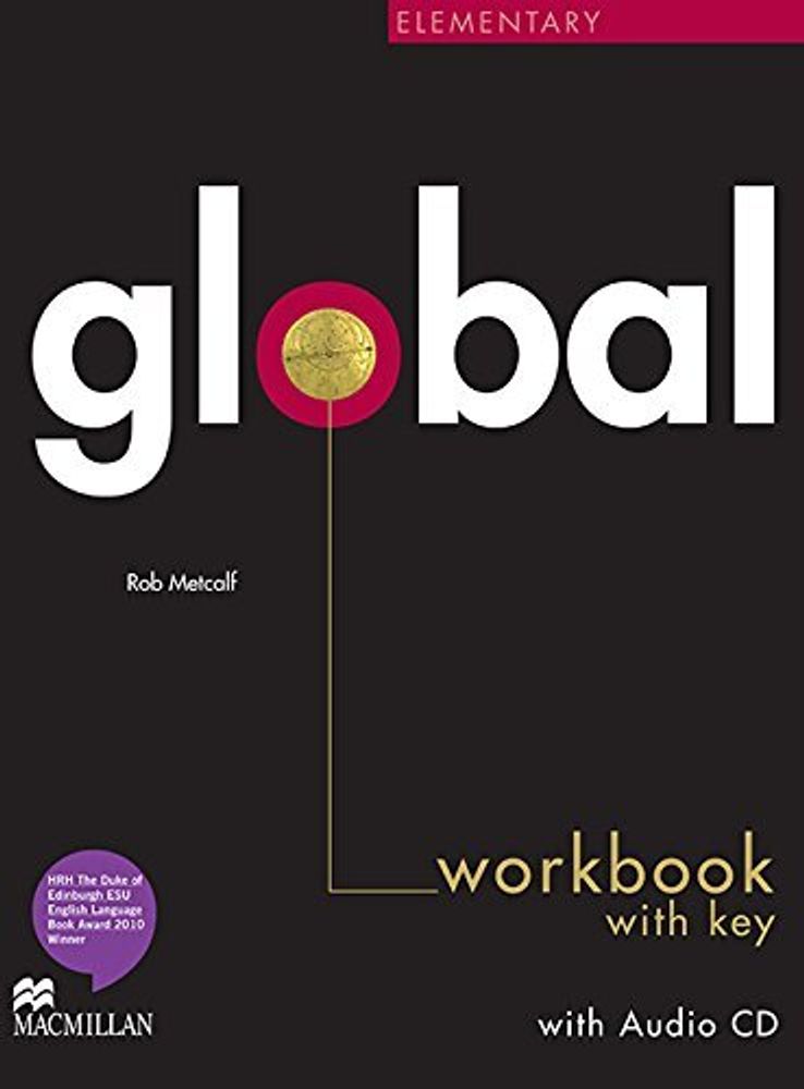 Global Elementary Workbook + CD with Key
