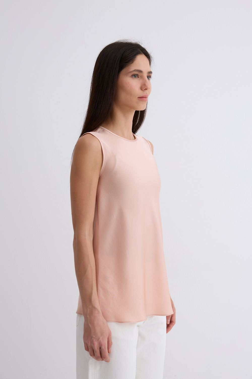 Топ Силуэтный из вискозы и ацетата