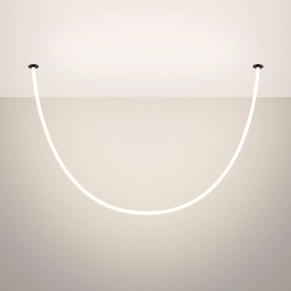 Подвесной светодиодный светильник Arlight SP-Tropic-Built-Trimless-R18-L2500-36W Warm3000 043390