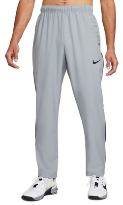 Мужские теннисные штаны Nike Dri-Fit Woven Team Training Trousers - серый