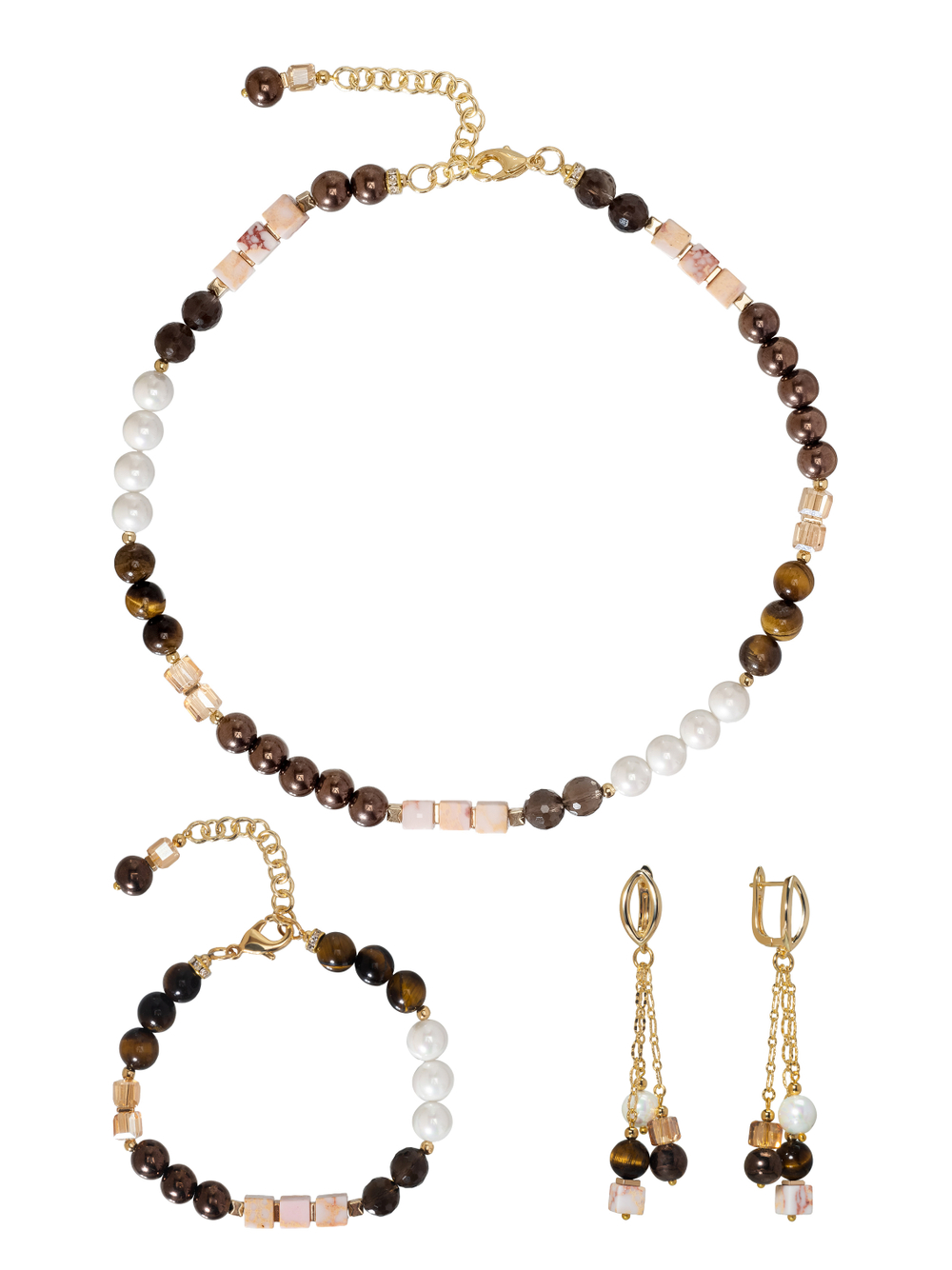 91003701 Колье Selena Pearls