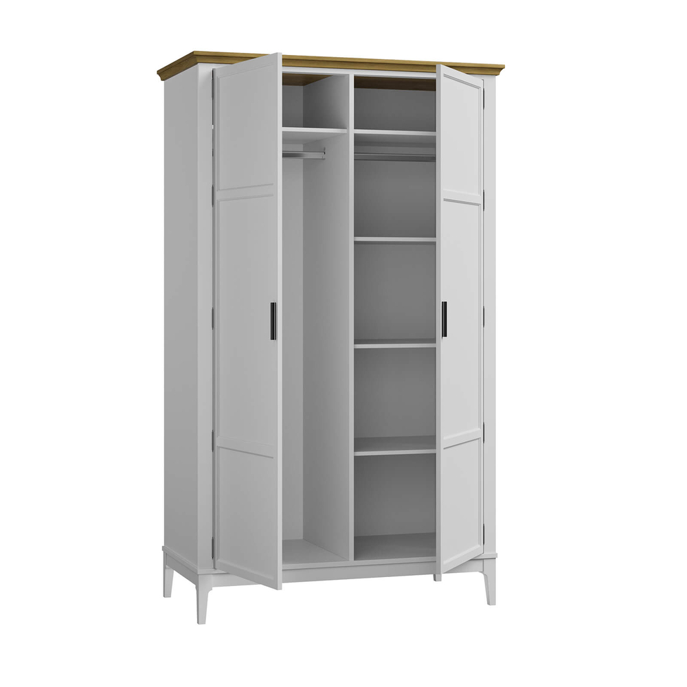 Шкаф для одежды "Квадро-С" 20 из массива сосны