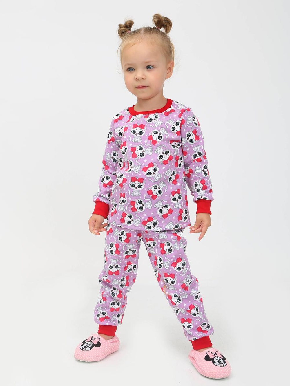 Пижама "Заря-20" р. 110, Сиреневый (Ивашка)