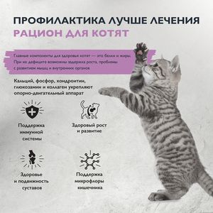 Сухой корм Brit Care Cat Kitten Healthy Growth для котят и беременных кошек, Здоровый рост