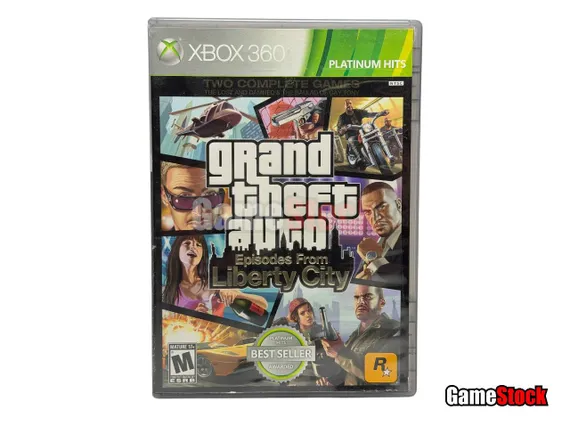 Xbox 360 GTA Episodes From Liberty City (Б/У, Английская версия)