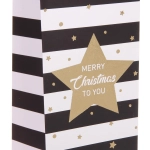 Пакет под бутылку «Волшебная зима» 11*38*11 см, микс