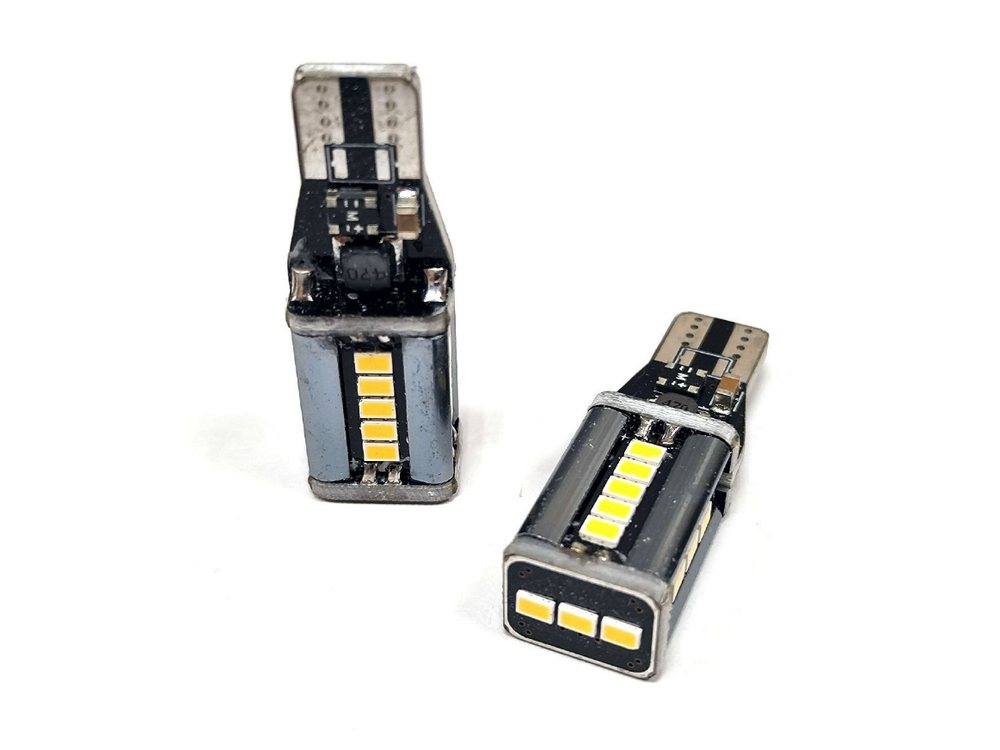 Светодиодная лампа W16W T15 19SMD 9-30V 4.5W CanBus, 1шт