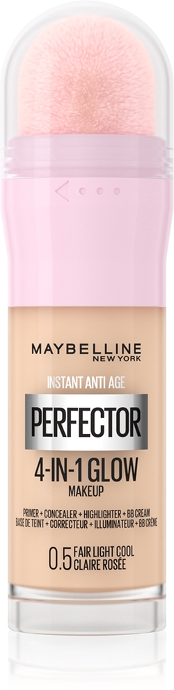 MAYBELLINE NEW YORK Instant Perfector 4-in-1 - Светящаяся тональная основа для естественного облика оттенок 0.5 Fair Light Cool, 20 ml