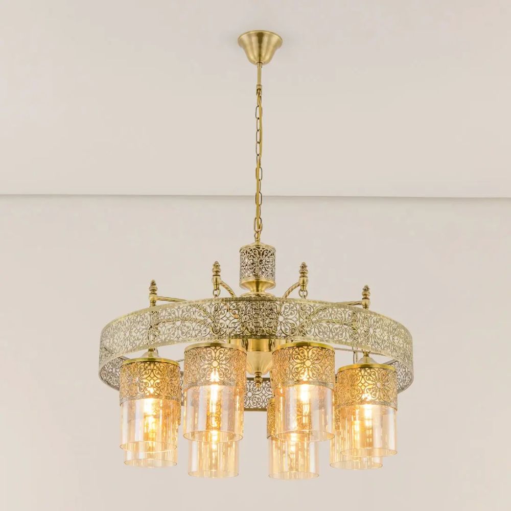 Citilux Эмир CL467183 Люстра подвесная Бронза