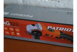 Углошлифовальная машина (ушм) PATRIOT AG 122 110301210