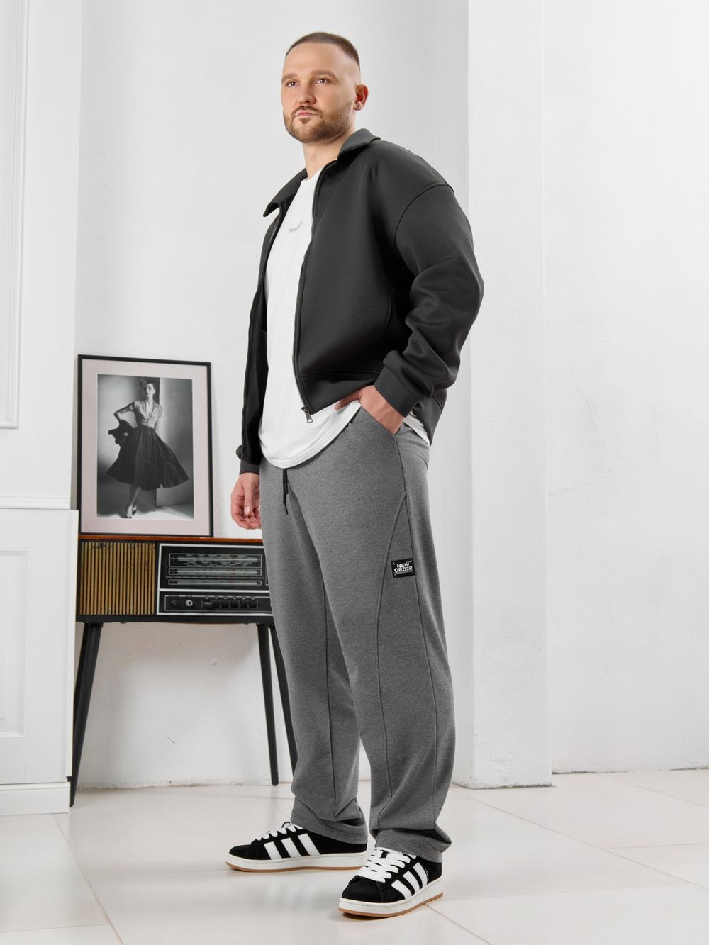 Брюки мужские Акс Виотекс СЕРЫЙ