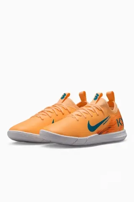 Футзалки Nike Zoom Mercurial Vapor 16 Academy Mbappe IC Junior - оранжевый