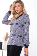 Джемпер "Уютный вечер" (синий) Б7416 LT Collection