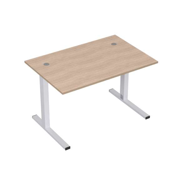 2MLK.088 Стол рабочий, прямолинейный с кабель-каналом (1200*800*750)