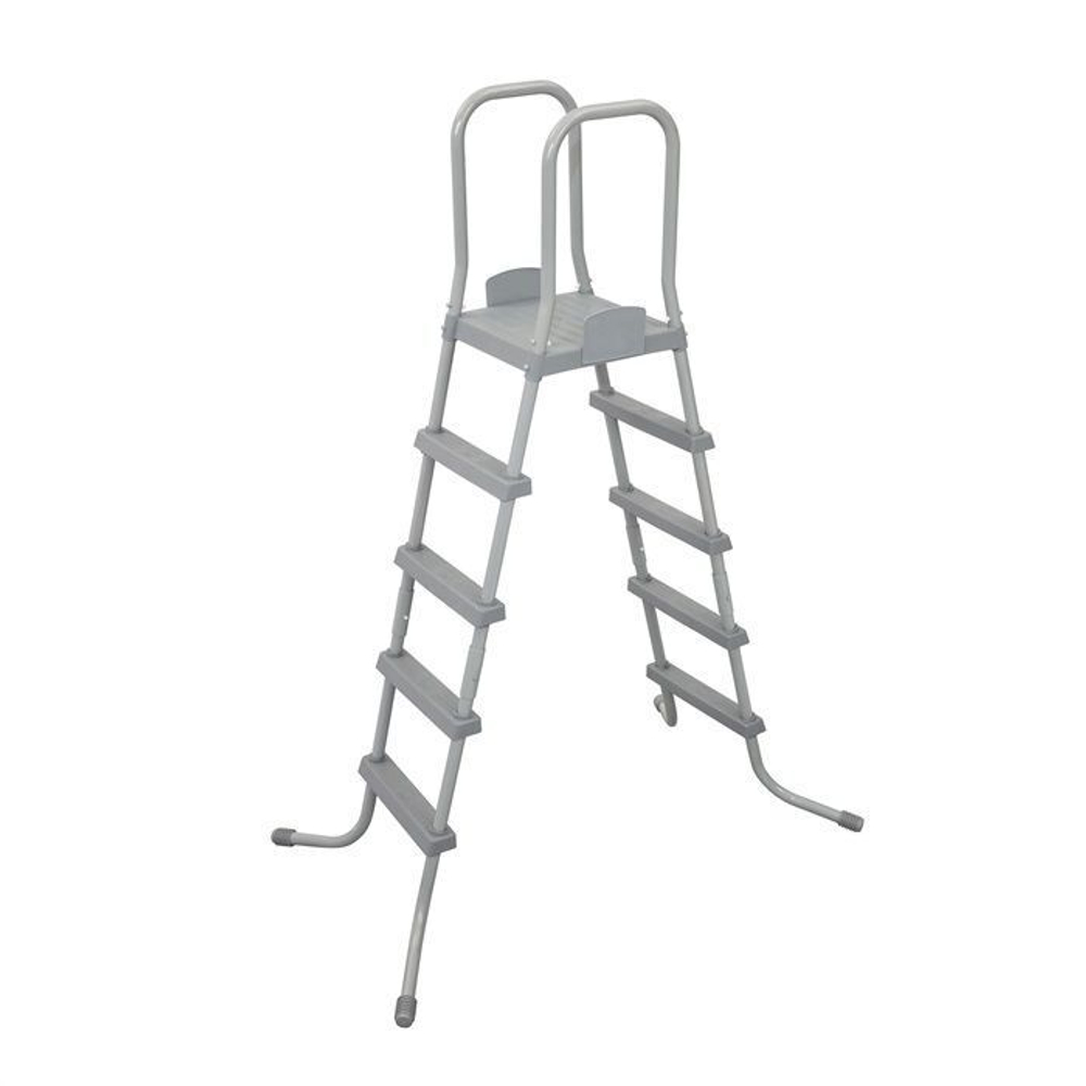 Каркасный прямоугольный бассейн Bestway Steel 56475 (732х366х132 см) с песочным фильтром, лестницей и тентом