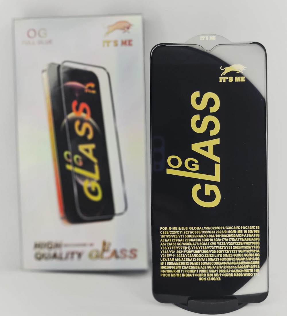 Защитное стекло IT"S ME Samsung A12/A02/A02S/A04/A13/A03/A23/HONOR X6B/X6A/ (черный)
