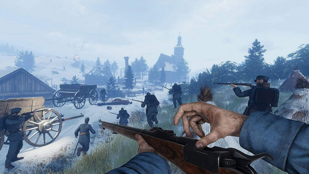 WWI Tannenberg - Eastern Front (диск для PS4, интерфейс и субтитры на русском языке)