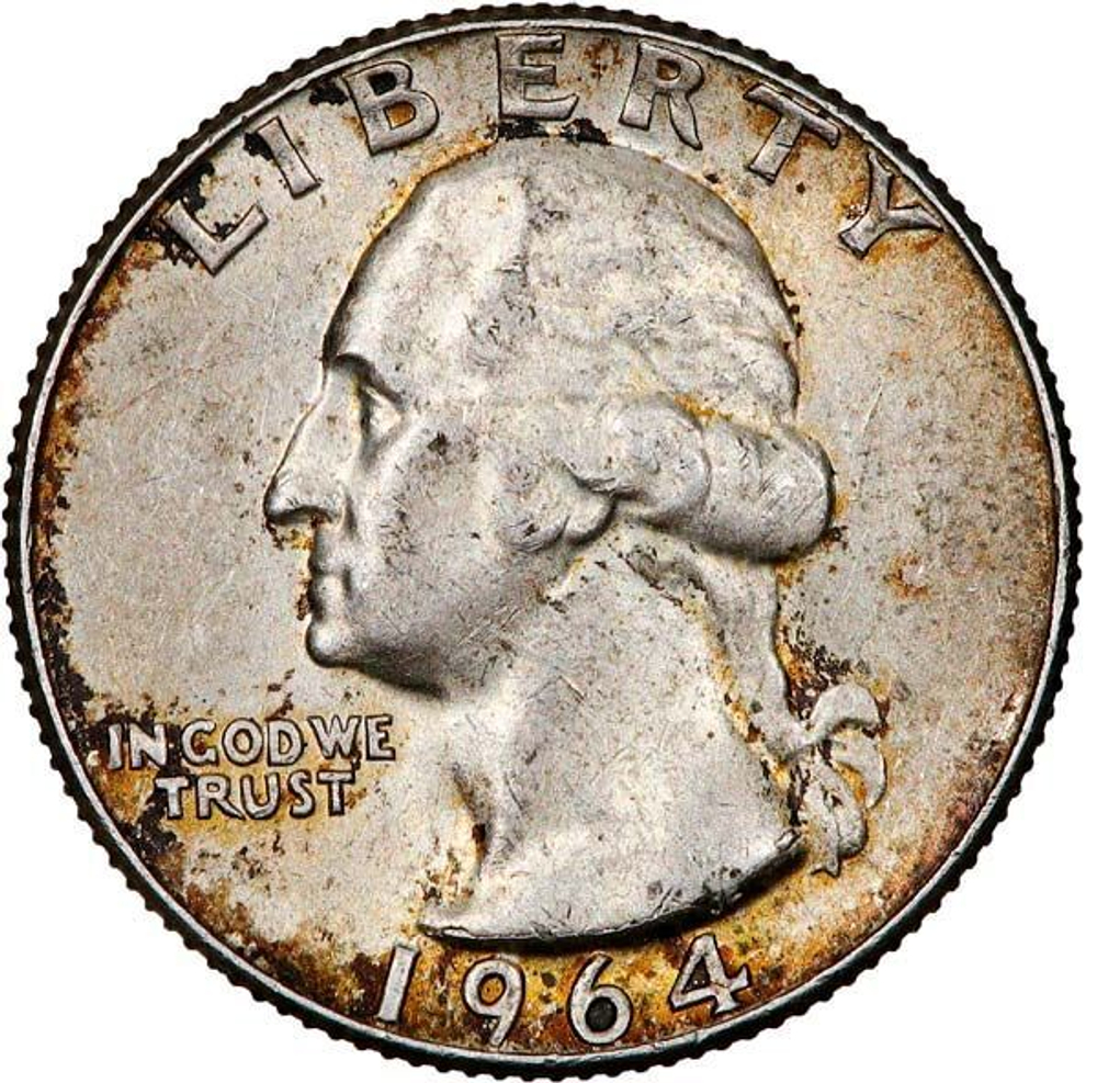 USA ¼ Dollar 1964 – George Washington (D)