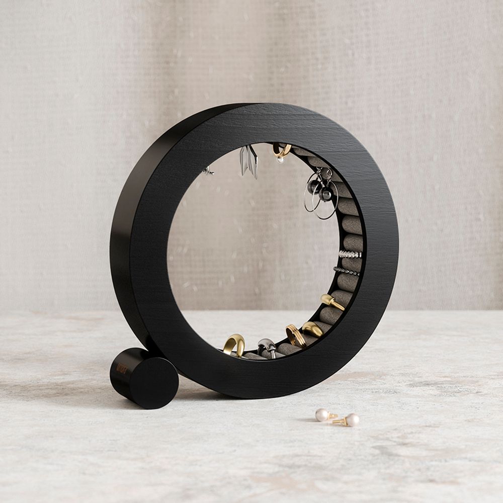 Органайзер для украшений Ferris, Ø19 см, черный