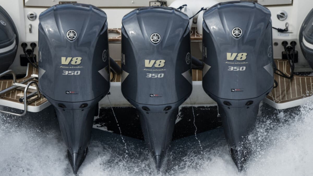 4х-тактный лодочный мотор YAMAHA F350AETX